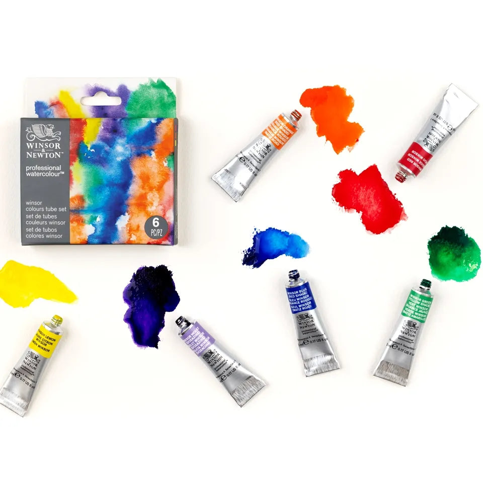 Winsor & Newton Professional Watercolour Tube Set- Winsor Colours Tube Set